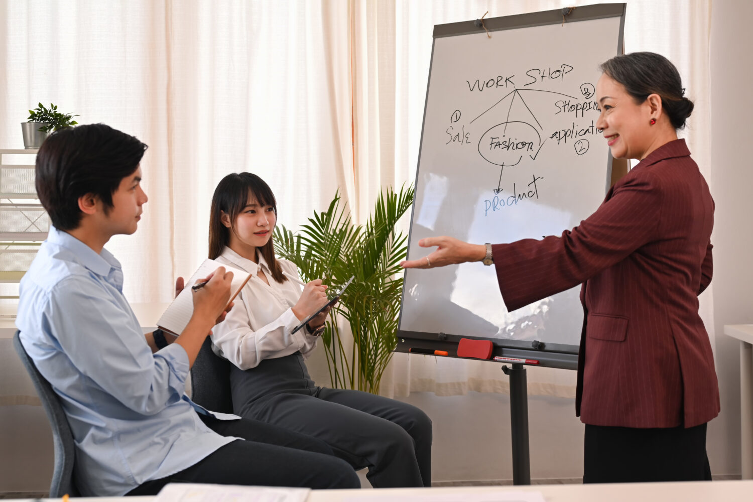 Executive coaching session helping leaders improve strategic decision-making