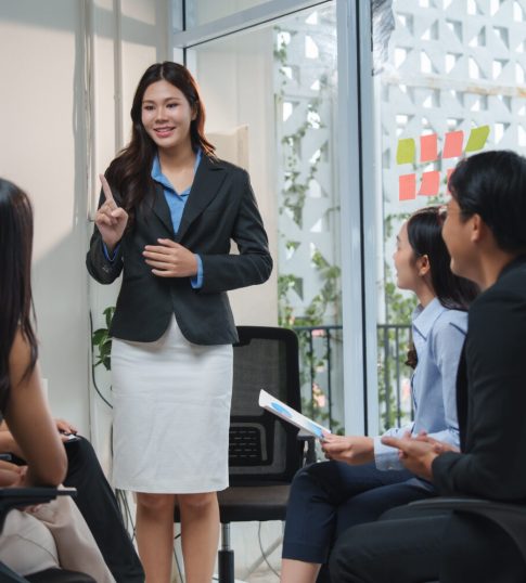 TEI corporate training session focusing on productivity and performance.